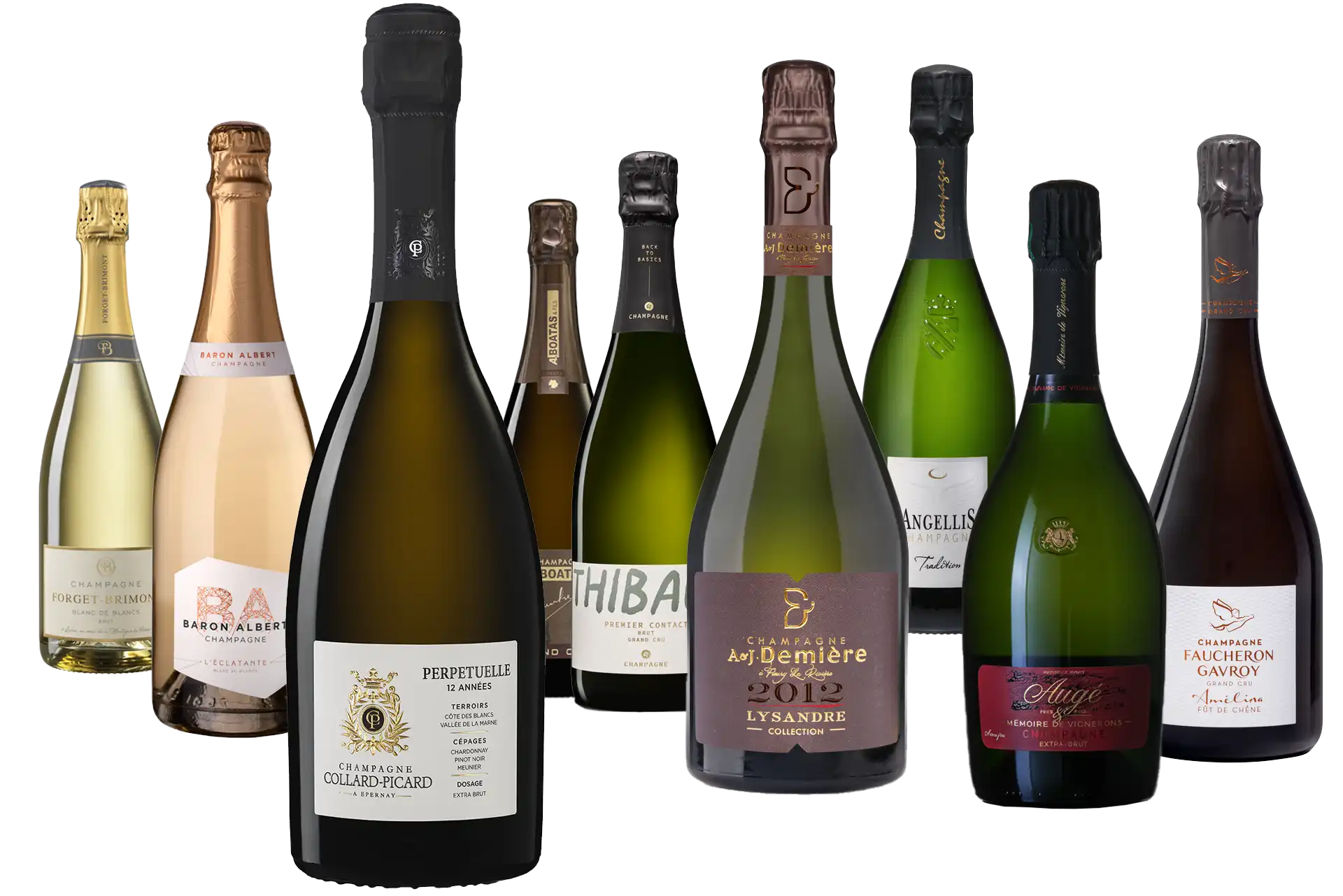 Bouteilles de Champagne